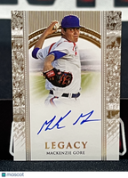 2020 Futera Unique MacKenzie Gore #LY12 /10