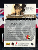 2003 Upper Deck Jason Spezza #443 Rookie