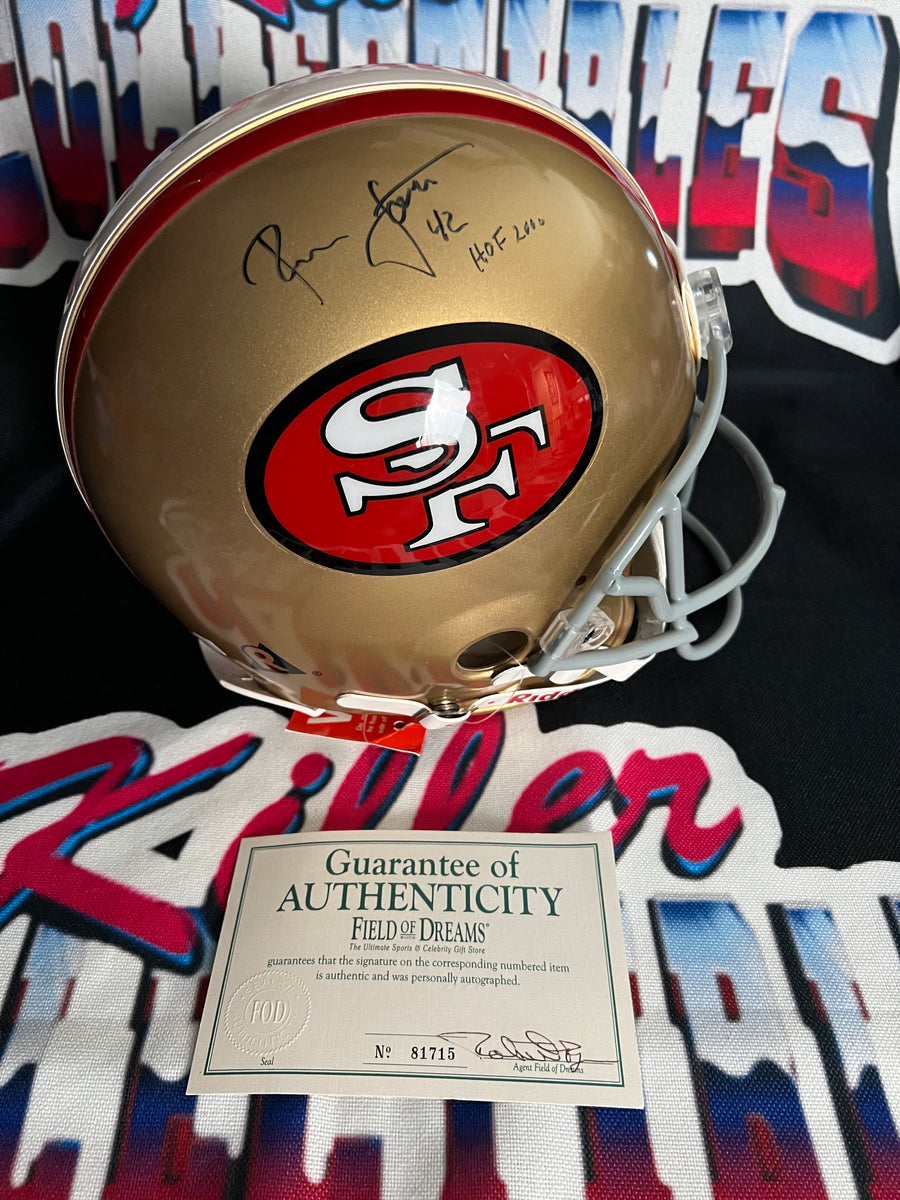 Ronnie Lott Signed Helmet