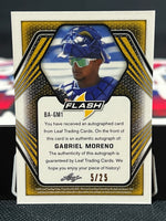2021 Leaf Flash Gabriel Moreno /25