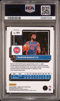 2022 Panini Donruss Optic Marvin Bagley III Red Sparkle PSA 9
