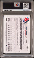 2021 Topps Chrome Update Hunter Renfroe Purple Refractor PSA 9