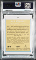 2022 Topps Brooklyn Collection Julio Rodriguez Black /75 PSA 9