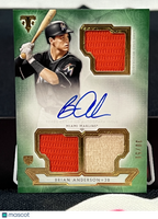 2018 Topps Triple Threads Brian Anderson #RFPAR-BA Memorabilia