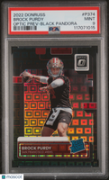 2022 Panini Donruss Brock Purdy Rated Rookie 12/25 PSA 9