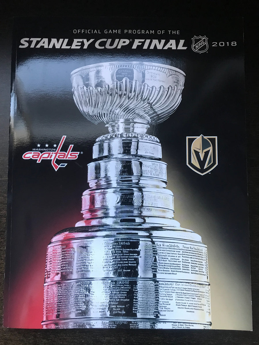 2018 Stanley Cup Final Program Killer Collectibles