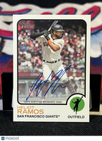 2022 Topps Heritage Heliot Ramos Auto Rookie