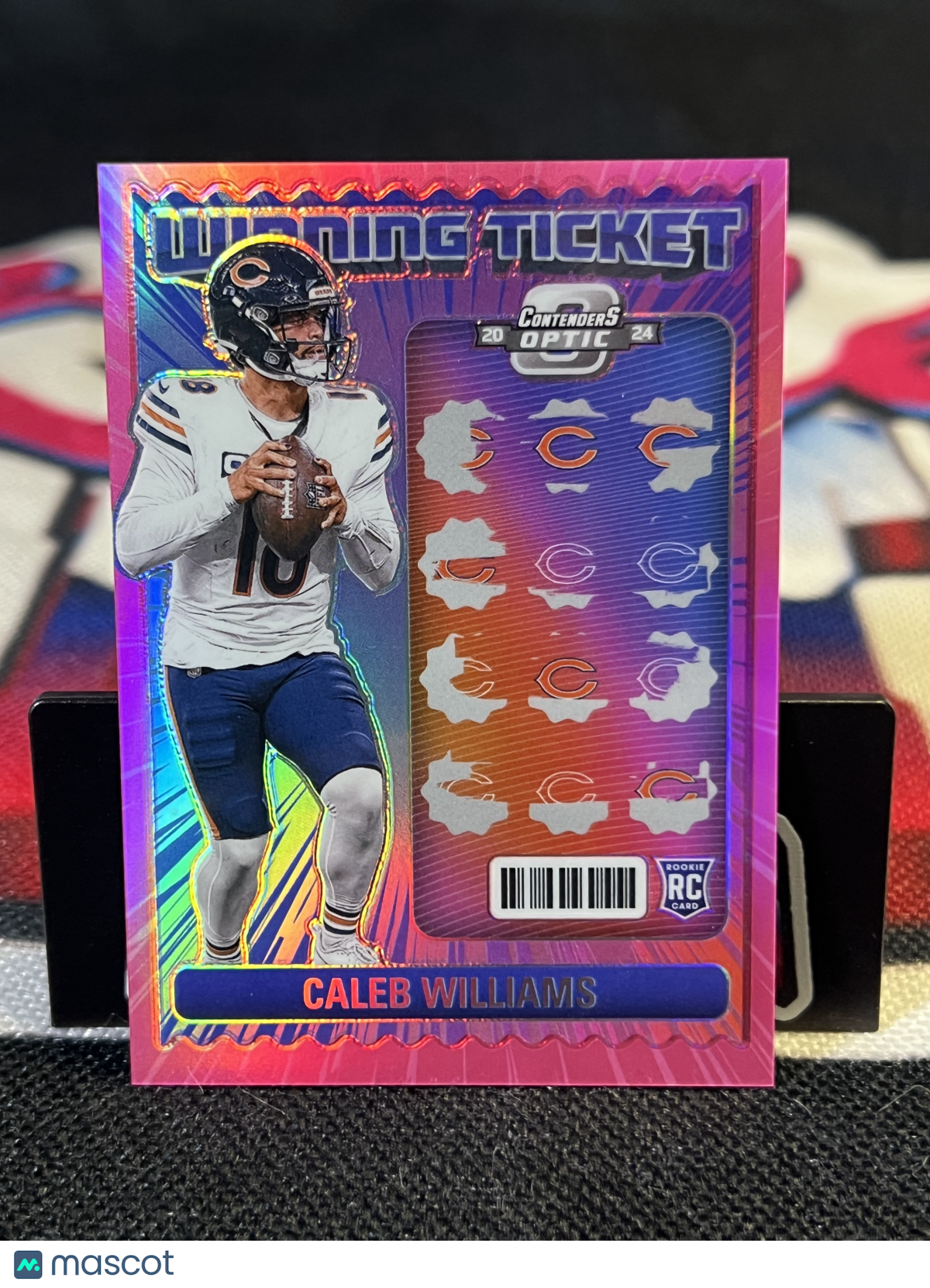 2024 Panini Contenders Optic Winning Ticket Caleb Williams