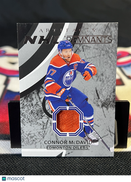 2024-25 Artifacts NHL Remnants Connor McDavid Jersey Patch
