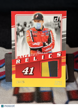2021 Panini Donruss Racing Race Day Relics Cole Custer Relic Patch 23/25