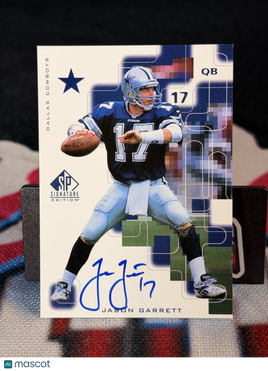 1999 SP Signature Jason Garrett