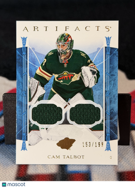 2022-23 Upper Deck Artifacts Cam Talbot 153/199 Jersey Relic