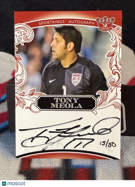 2020 Sportkings Autograph Tony Meola 15/50