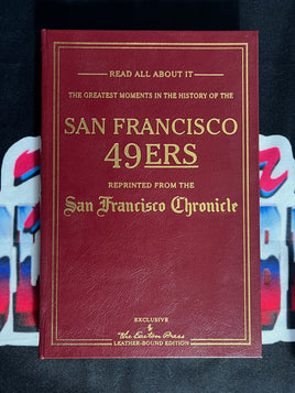 The Greatest Moments in San Francisco 49ers History Limited Edition Signed by Joe Montana