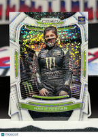 2021 Panini Prizm Racing Hailie Deegan Rookie White Sparkle Prizm