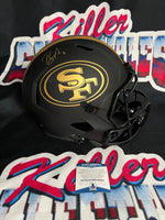 Brandon Aiyuk Signed Replica Eclipse Helmet