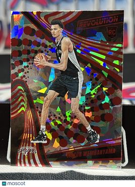 2023-24 Panini Revolution Victor Wembnyama Chinese New Year Rookie