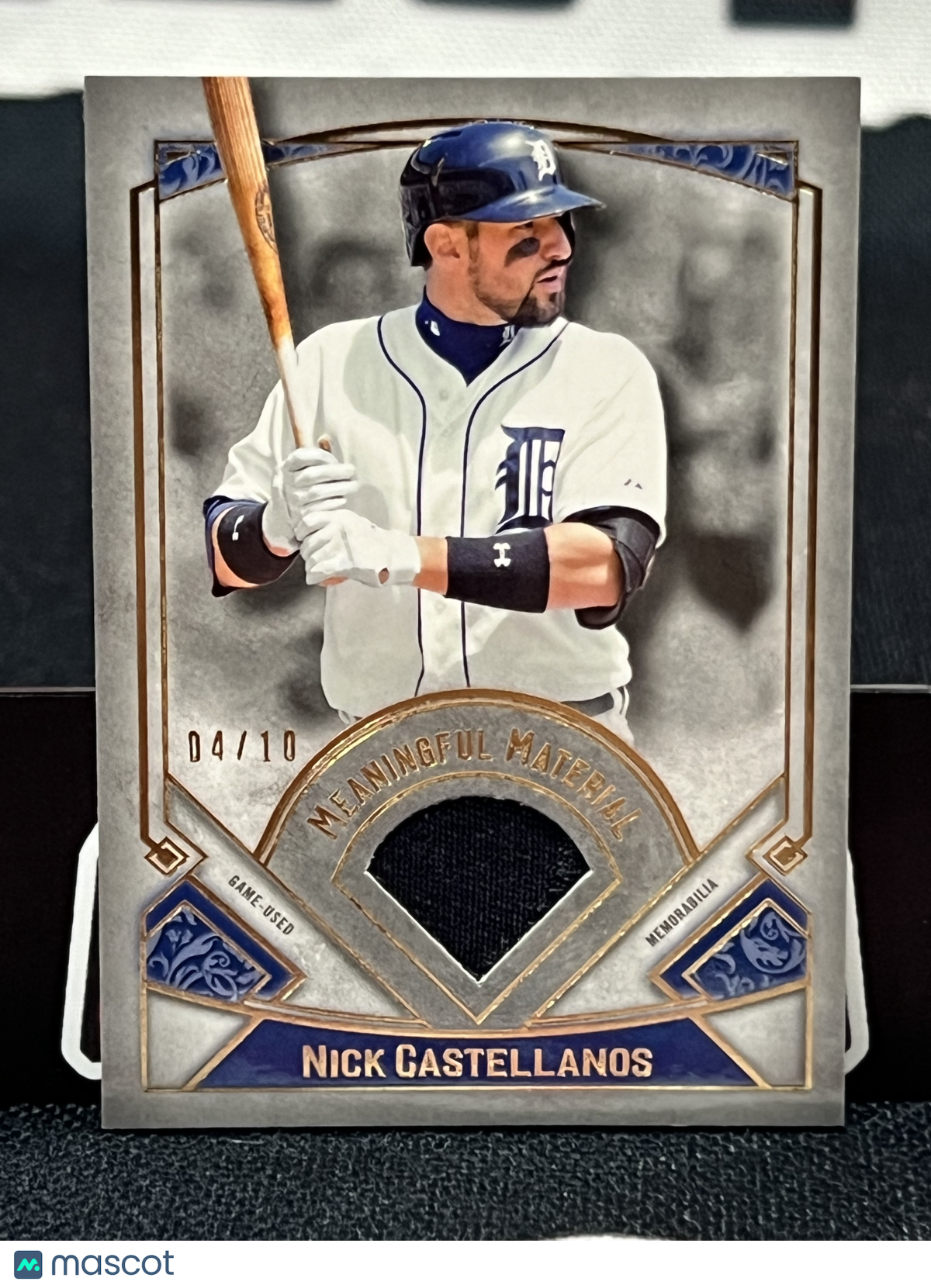 2017 Topps Museum Collection Nick Castellanos Meaningful Material 