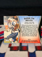 2005 Leaf Rookies & Stars Super Tix Relics Corey Dillon Ticket Relic