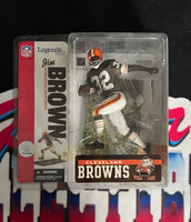 McFarlane Sports NFL Legends Jim Brown Cleveland Browns