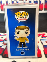William Shatner signed Captain Kirk #81 Funko Pop
