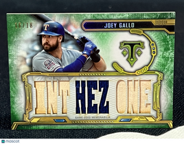 2020 Topps Triple Threads Joey Gallo #TTR-JG3 Memorabilia