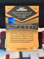 2006 Upper Deck SPx Rookie Winning Materials Matt Leinart 12/75 Patch