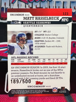 2005 Topps Pristine Matt Hasselbeck Uncommon Base /500