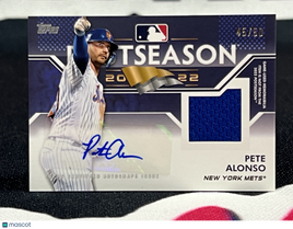 2023 Topps Baseball Series One Pete Alonso #PPAR-PA Memorabilia
