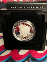 2023 Peace Silver Dollar San Francisco Mint with COA