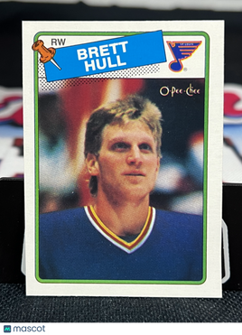 1988 O-Pee-Chee Brett Hull #66 Rookie