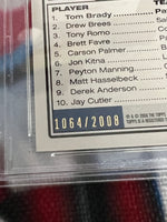 2008 Topps Tom Brady Gold /2008 PSA 9