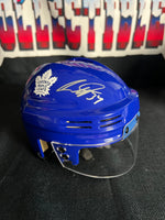 Auston Matthews Autographed Toronto Maple Leafs Mini Helmet