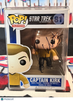 William Shatner signed Captain Kirk #81 Funko Pop