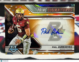 2022 Bowman University Phil Jurkovec Prime Chrome Signatures /25