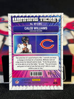 2024 Panini Contenders Optic Winning Ticket Caleb Williams 69/75 Rookie RC