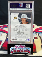 2021-22 Upper Deck Series 1 Trevor Zegras Rookie PSA