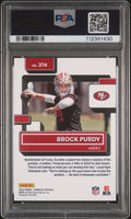 2022 Panini Donruss Brock Purdy Rookie PSA 9