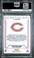 2024 Panini Phoenix Contours Caleb Williams Purple PSA 8