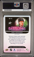 2020 Upper Deck Dazzlers Miro Heiskanen Dazzlers Orange PSA 10