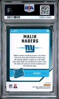 2024 Panini Donruss Optic Malik Nabers Purple Scope Rookie PSA 9