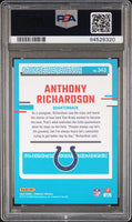 2023 Panini Donruss Anthony Richardson Rated Rookie Premium PSA 9