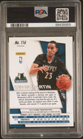 2014 Panini Prizm Kevin Martin Blue & Green Mosaic PSA 10