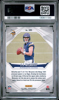 2024 Panini Phoenix JJ Mccarthy Orange Rookie PSA 8