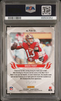 2023 Panini Phoenix Brock Purdy Flame Throwers Red /199 PSA 10