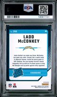 2024 Panini Donruss Optic Ladd Mcconkey Blue Hyper Rookie PSA 8