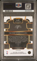 2023 Panini Select Victor Wembanyama Tectonic Rookie PSA 9