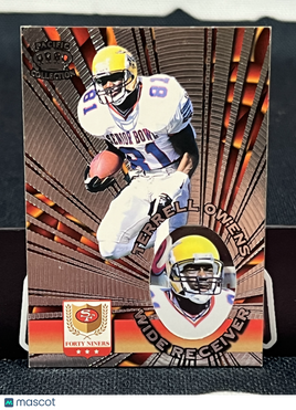 1996 Pacific Crown Collection Terrell Owens #I-132 Rookie