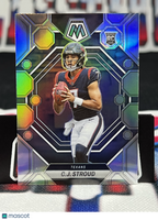 2023 Panini Mosaic C.J. Stroud Silver Prizm