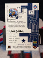1999 SP Signature Jason Garrett